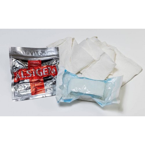 Бинт AlsigemRu стерильный гемостатический кровоостанавливающий третьего поколения в Ельце