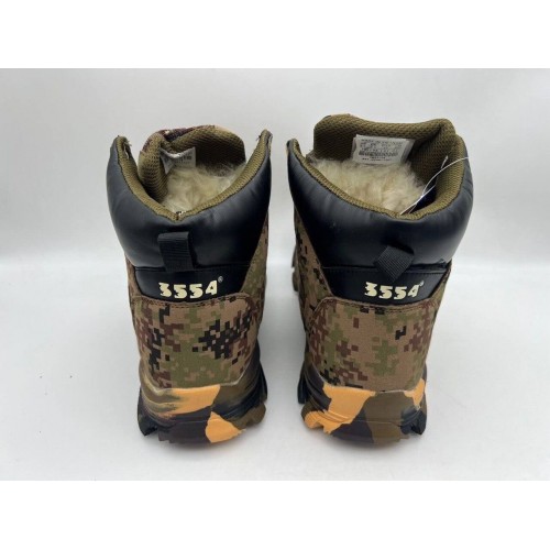 Тактические треккинговые ботинки «3554» зимние на меху в Ельце