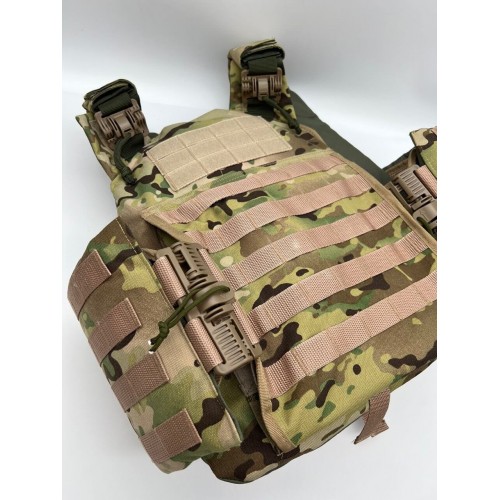 Бронежилет ЗАЩИТНИК в Ельце с кевларовым баллистическим пакетом C2, капами и бронеплитами Бр5