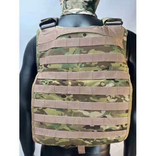 Бронежилет ЗАЩИТНИК в Ельце с кевларовым баллистическим пакетом C2, капами и бронеплитами Бр5