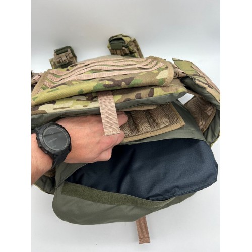 Бронежилет ЗАЩИТНИК в Ельце с кевларовым баллистическим пакетом C2, капами и бронеплитами Бр5