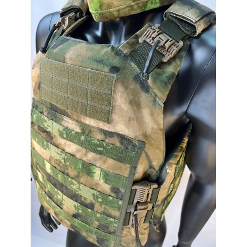 Бронежилет ЗАЩИТНИК в Ельце с кевларовым баллистическим пакетом C2, капами и бронеплитами Бр5