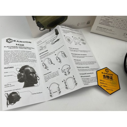 EARMOR M32 активные тактические наушники в Ельце