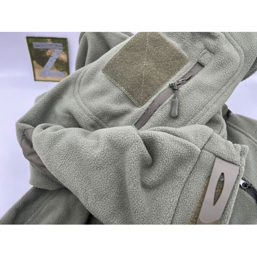 Флисовая военная зимняя кофта толстая в Ельце