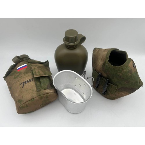 Фляга «7.62 RU» с супницей/котелком в чехле в Ельце