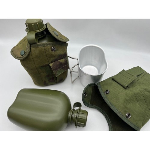 Фляга с супницей/котелком в чехле в Ельце