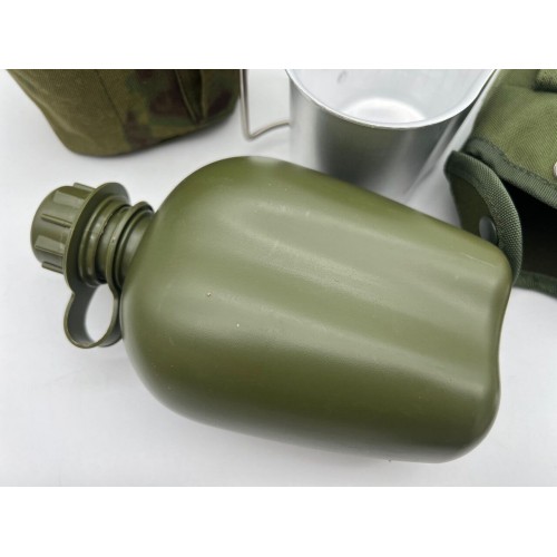 Фляга с супницей/котелком в чехле в Ельце