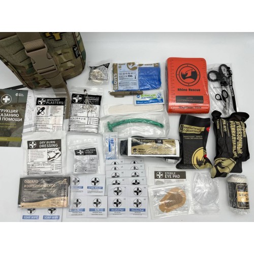Военная тактическая аптечка RHINO RESCUE 25в1 в Ельце