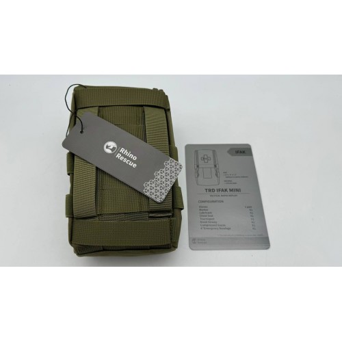 Военная тактическая аптечка RHINO RESCUE IFAK TRD MINI 11в1 в Ельце
