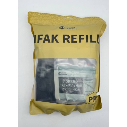 Комплект пополнения для тактической аптечки Rhino Rescue в Ельце 17 предметов