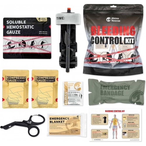 Комплект для остановки кровотечений «Bleeding Control Kit» Rhino Rescue в Ельце