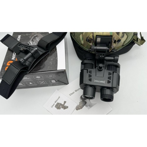 Прибор ночного видения NV-8000 v2.0 3D NIGHT VISION 4K VIDEO с адаптером на шлем в Ельце