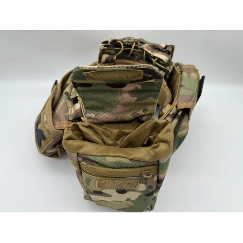 Пояс разгрузочный YAKEDA тактический с подсумками в Ельце