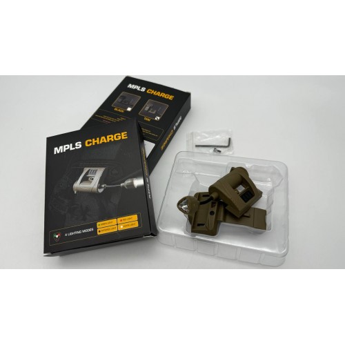 Нашлемный тактический фонарь MPLS Charge аккумуляторный в Ельце