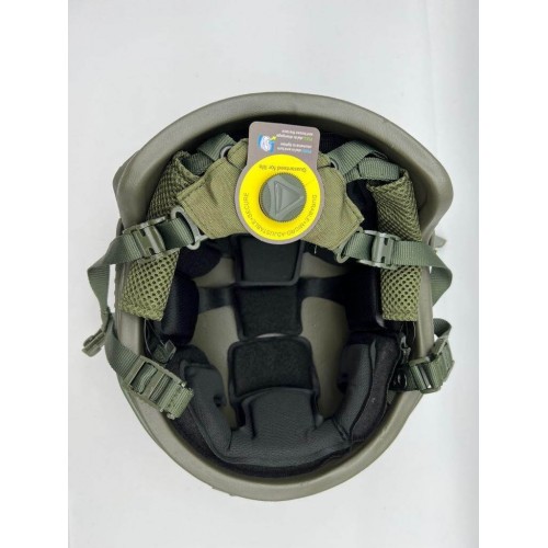 Кевларовый тактический баллистический шлем FAST Ops-Core NIJ IIIA / Бр2 класс защиты / без ушей с системой регулировки Венди в Ельце