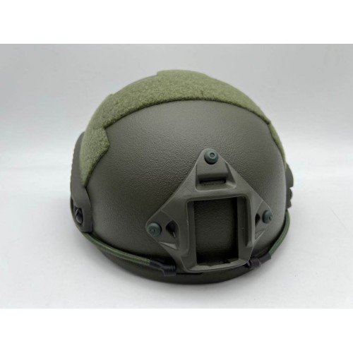 Кевларовый тактический баллистический шлем FAST Ops-Core NIJ IIIA / Бр2 класс защиты / без ушей с системой регулировки Венди в Ельце