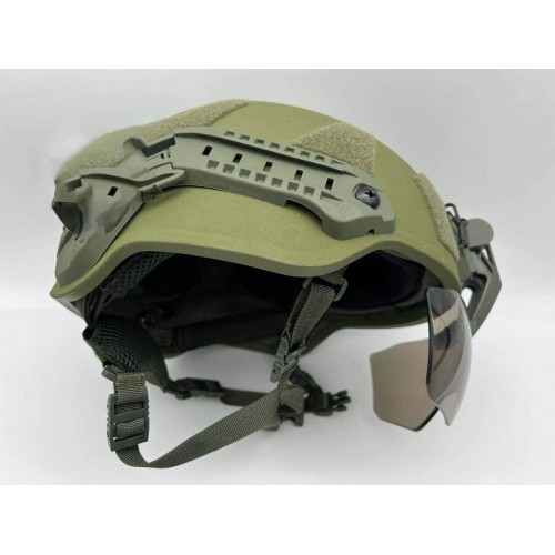 Откидные флип очки с кронштейном на шрауд для тактического шлема в Ельце