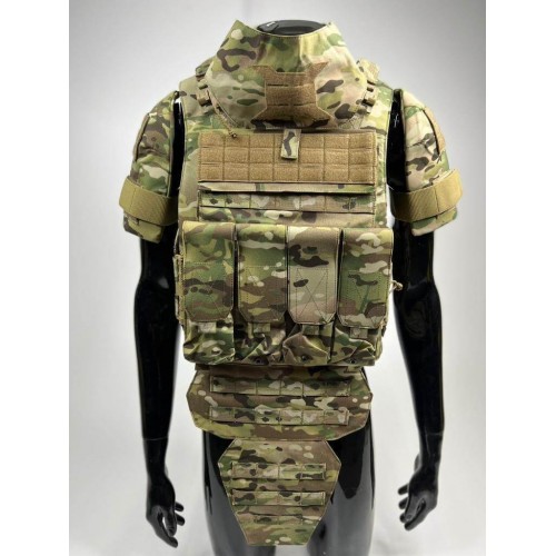 Разгрузка / плитник “UNIVERSAL ARMOR” + чехол для защиты плеч + чехол напашника + чехол для защиты шеи (без баллистики) в Ельце