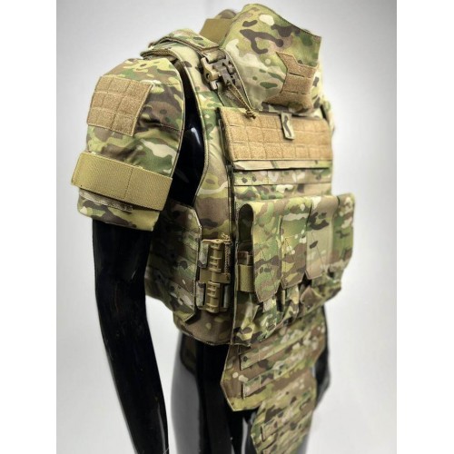 Разгрузка / плитник “UNIVERSAL ARMOR” + чехол для защиты плеч + чехол напашника + чехол для защиты шеи (без баллистики) в Ельце