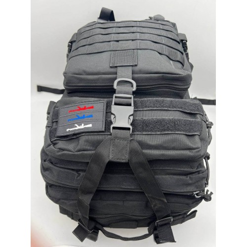 Рюкзак тактический 45 л чёрный в Ельце