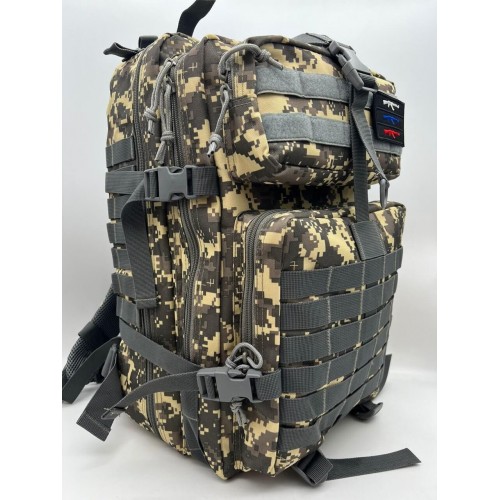 Рюкзак тактический 45 л пиксель/серый в Ельце