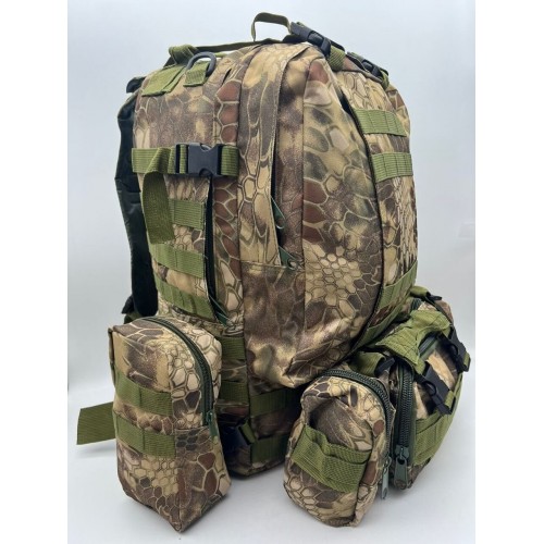 Рюкзак тактический 55 л со съемными подсумками в Ельце