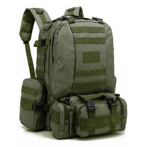 Рюкзак тактический 55 л со съемными подсумками в Ельце