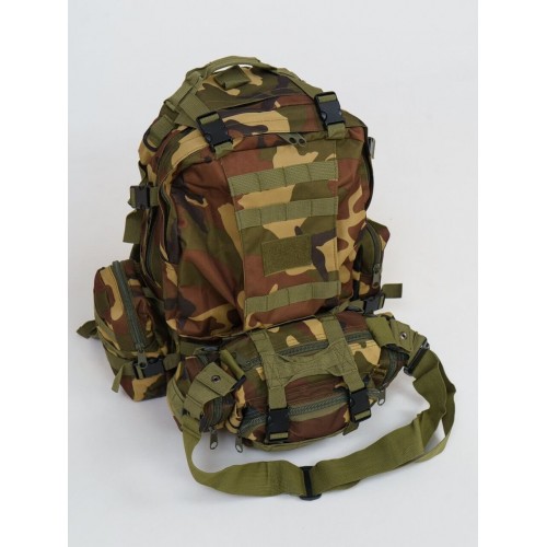 Рюкзак тактический 55 л со съемными подсумками в Ельце