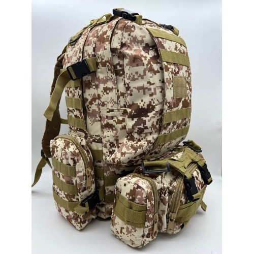 Рюкзак тактический 55 л песок/пиксель в Ельце