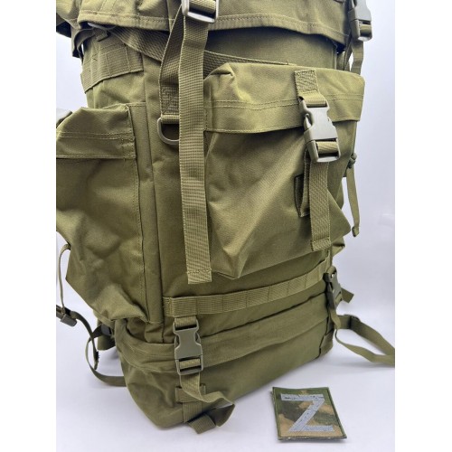 Рюкзак тактический 75 литров цвет хаки в Ельце