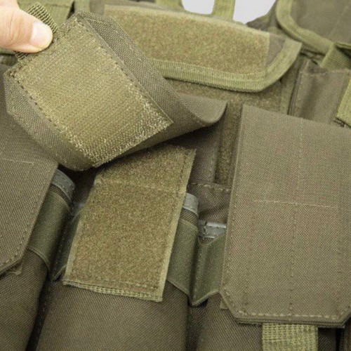 Тактический разгрузочный жилет «5 / пять карманов» с подсумками Tactical Molle Plate Carrier для съемных бронепластин в Ельце