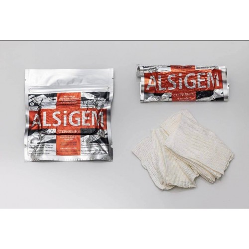 Тампонада AlsigemRu алюмосиликатная (каолиновая) впитывающая 7,5 х 185 см в Ельце