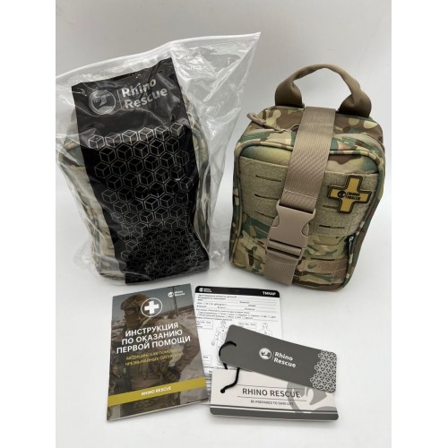 Военная тактическая аптечка “RHINO RESCUE” 30в1 в Ельце